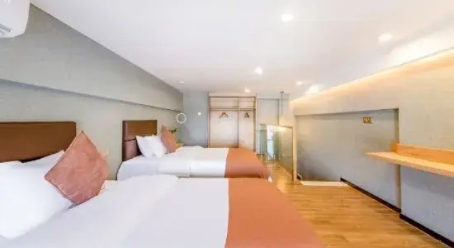 Двухместный люкс Comfort Дуплекс Mengsiyuan Apartment