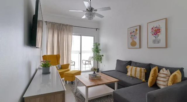Dom. Rep. Exclusive 2 bed Apt. Evaristo Morales
