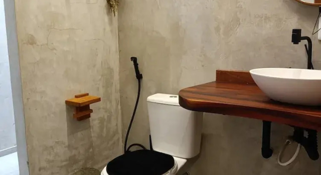 Четырёхместный номер Comfort с красивым видом из окна Pousada Varanda Amar