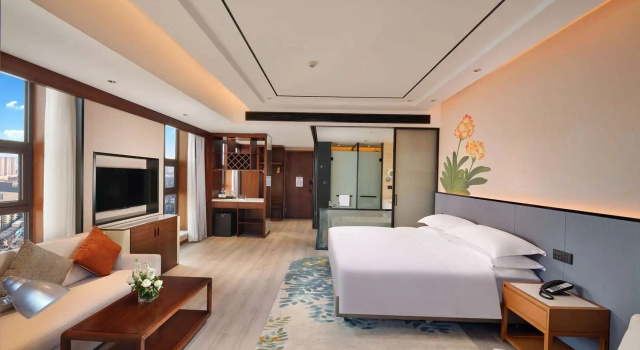Номер Deluxe Hilton Garden Inn Anshan