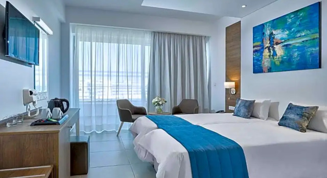 Двухместный номер с видом на море Gaia Sun N Blue Hotel