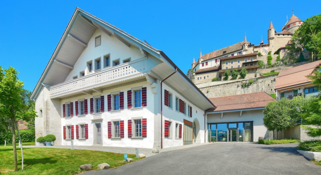 La Ferme du Château, Book Hotel Hoteller i Vaud med parkering, Parkering