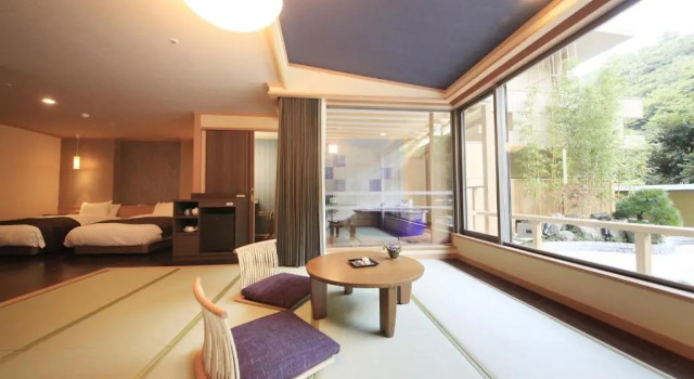 Номер Japanese-Western Style Suisai Hotel Okada