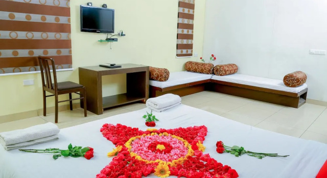 Двухместный люкс Royal Hotel Abi Krishna