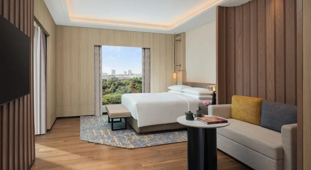 Двухместный люкс Marriott Executive Apartments Bengaluru UB City