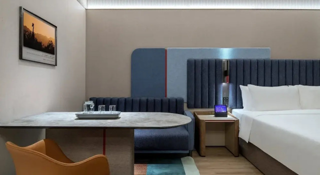 Четырёхместный номер Business IntercityHotel Shenzhen Futian Huanggang