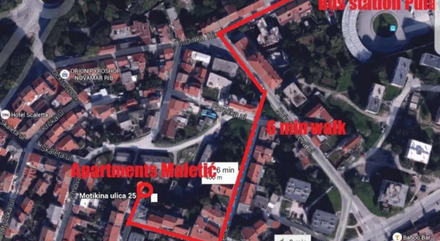 Студия Apartments Maletic