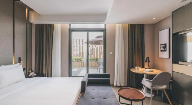 Двухместный номер Superior с видом на город Atour Hotel Ningbo Jishi Harbor Outlets