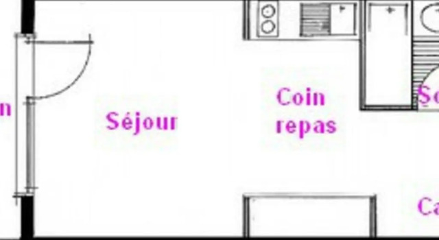Studio Les Saisies, 1 pièce, 4 personnes - FR-1-293-258