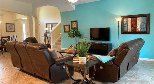 Spacious 5Bd Pool Hm Spa Gm Watersong -256YS, Davenport, US, Забронировать Курортный отель Пайнсиана штат Флорида, рядом с Гольф-клуб "Провиденс"