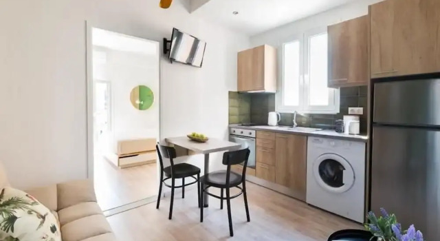 Апартаменты Comfort Anemi Green Cozy apt with beach views