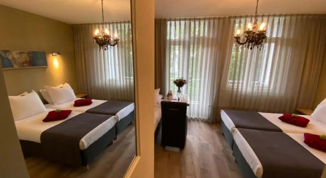 Трёхместный номер Standard с балконом Alp Hotel