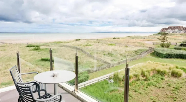 Двухместный номер Standard с видом на море Thalazur Cabourg - Hôtel & Spa