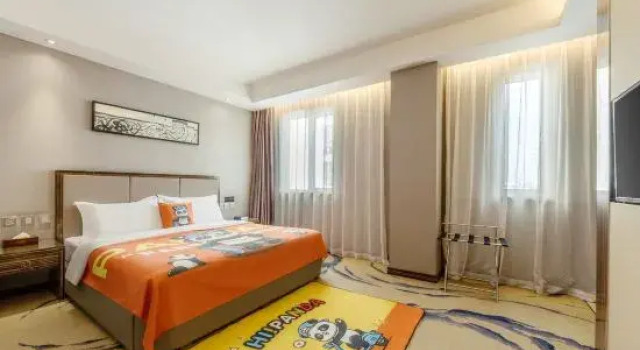 Люкс Deluxe James Joyce Coffetel Hotel (Tianjin Meijiang Exhibition Center Lubei Road Subway Station)