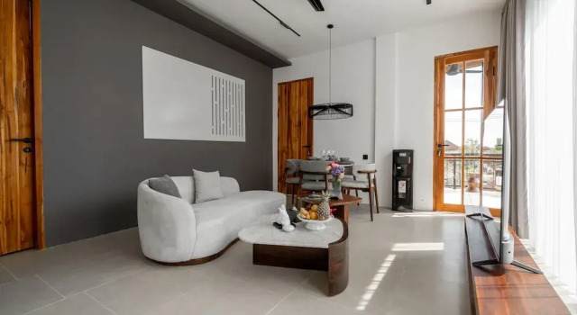 Апартаменты с 2 комнатами с балконом Sebelas Apartments by EVDEkimi - The Residence with Authentic Cafe in Ubud Center