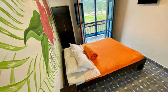 Кровать в общем номере Walker's House Hostel