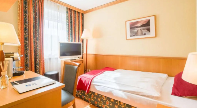 Одноместный номер Standard Hôtel Rallye & Entrées aux Bains de la Gruyère