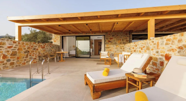 Полулюкс Deluxe с видом на море Deos Luxury Suites