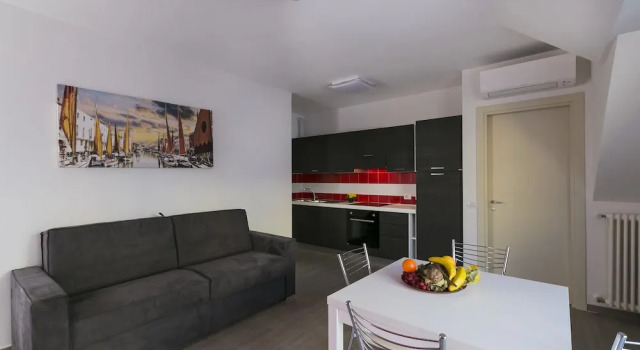 Апартаменты Мансарда с 2 комнатами с балконом Residenza Riva Azzurra