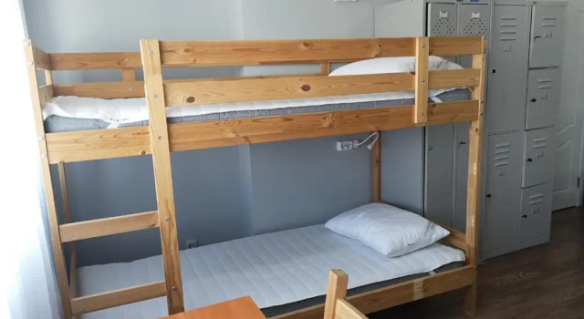 Кровать в общем номере The Place Astana Hostel