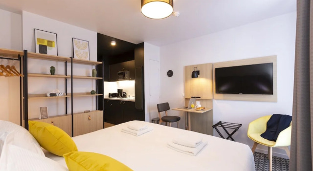 Студия Apparthôtel Odalys City - Le Havre Centre Les Docks
