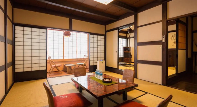 Номер Deluxe Japanese-Style Ryokan Asunaro