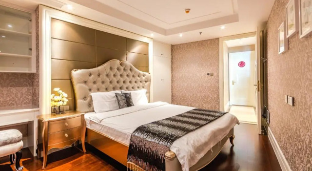 Люкс Deluxe Xiamen Twin Tower Sea View Apartment
