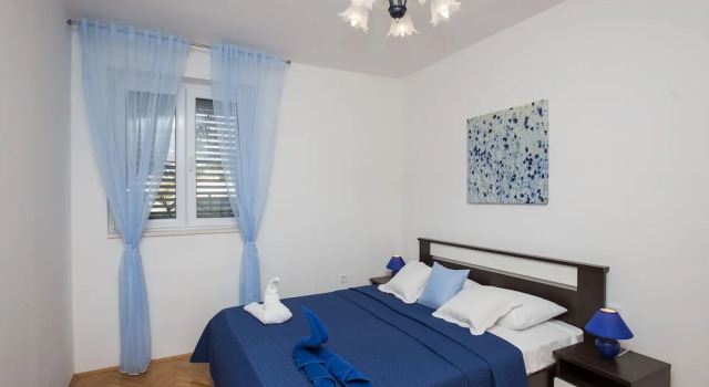 Апартаменты Standard с 2 комнатами с балконом и с видом на море Apartments Villa Enzian