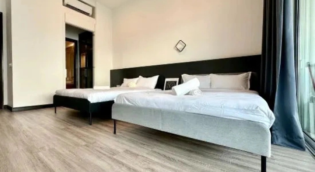 Люкс Minimilistic Seaview 1BRSuite @Straits Quay Suites