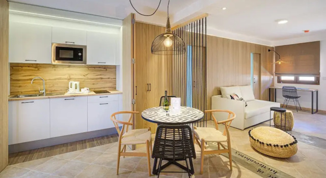 Семейные апартаменты с балконом Hotel Arena Castillo