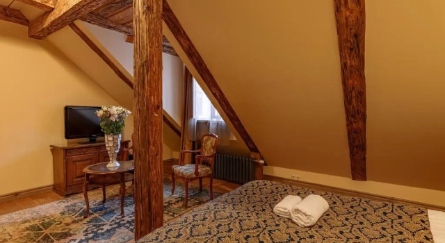 Двухместный номер Boutique Mansard Boutique Hotel Virkas muiža