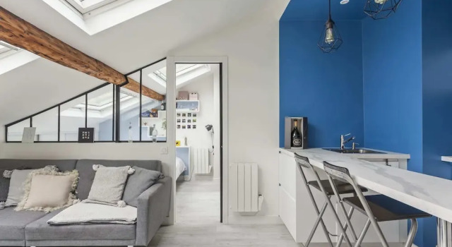 Modern and Intimate Apartment 2 Mins From the Metro, จอง อพาร์ทเมนท์ บูโลญบียงกูร์ โทรคาเดโร