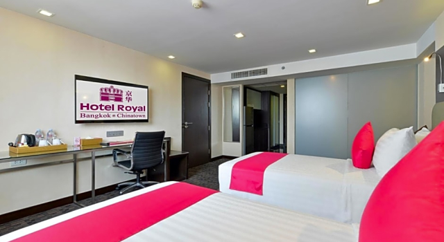 Трёхместный номер Premium Deluxe Hotel Royal Bangkok