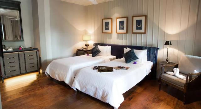 Номер Deluxe с балконом и с видом на сад Burasari Heritage Luang Prabang