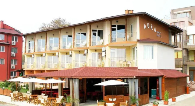Aura Family Hotel, Забронировать Отель Равда регион Солнечный берег