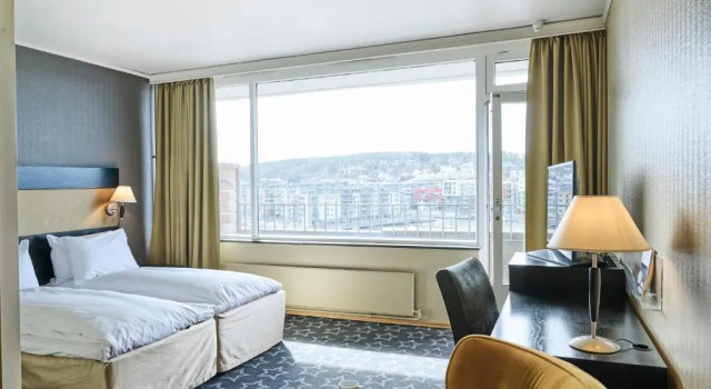 Двухместный номер Deluxe с балконом Hotel Klubben