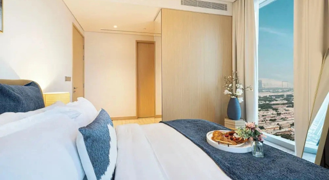 WYZ RENT|2BR Vida Dubai Mall Direct Mall Access, Забронировать Апартаменты/квартира Дубай Эмират Дубай, рядом с Деловой район Эмаар-Сквер