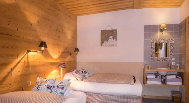 Номер Standard Дуплекс с балконом Les Grands Montets Hotel & Spa