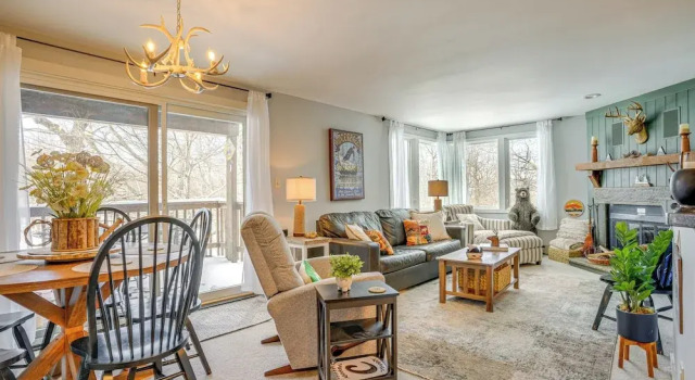Апартаменты Wintergreen Resort Condo: Deck & Golf Course Views