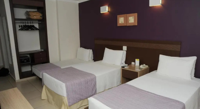 Трёхместный номер Superior Comfort Hotel Araraquara