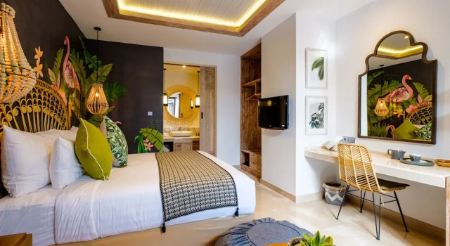 Номер Deluxe The Akasha Seminyak Bali Boutique Hotel