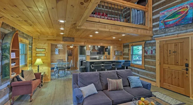 Коттедж Douglas Lake Cabin W/dock - 25 Mi to Pigeon Forge!