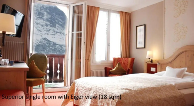 Одноместный номер Comfort Romantik Hotel Schweizerhof
