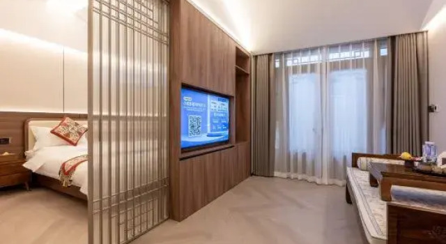 Номер Deluxe Liuli Tile Courtyard Hotel Tian Anmen Wangfujing Houhai
