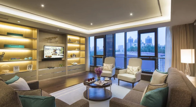 Номер Executive с 2 комнатами Ascott Heng Shan Shanghai