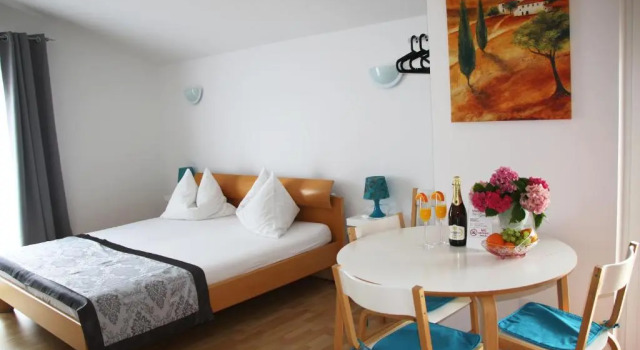 Студия с балконом Apartments Gavric