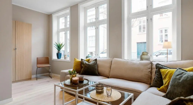 Апартаменты Цокольный этаж с 2 комнатами Høyden Apartments