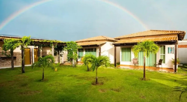 Chal Aconchegante com Vista Jardim em Vila - 03, Забронировать Отель Торус Риу-Гранди-ду-Норти
