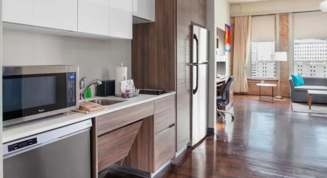 Студия TownePlace Suites by Marriott Dallas Downtown
