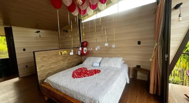 Luxury Glamping in Ruztico, Reservar Parque de campismo Hotéis em Llanos com piscina, Piscina